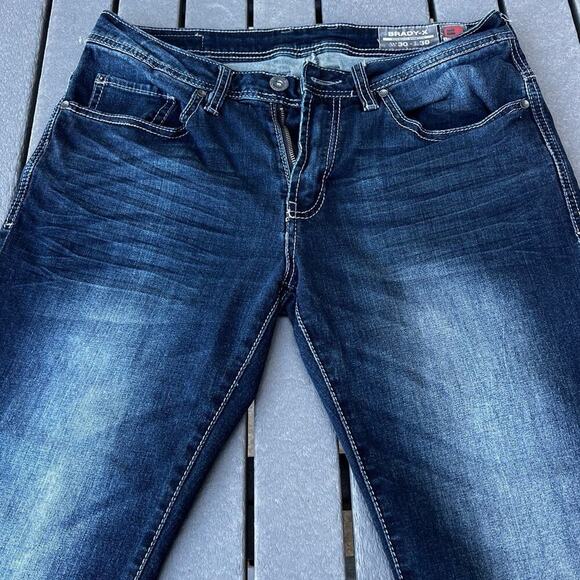 Buffalo David Bitton, Brady-X, Buckle mens 30 x 30 jeans, Straight Stretch - Picture 1 of 6